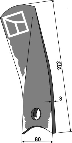 Guideboard - left