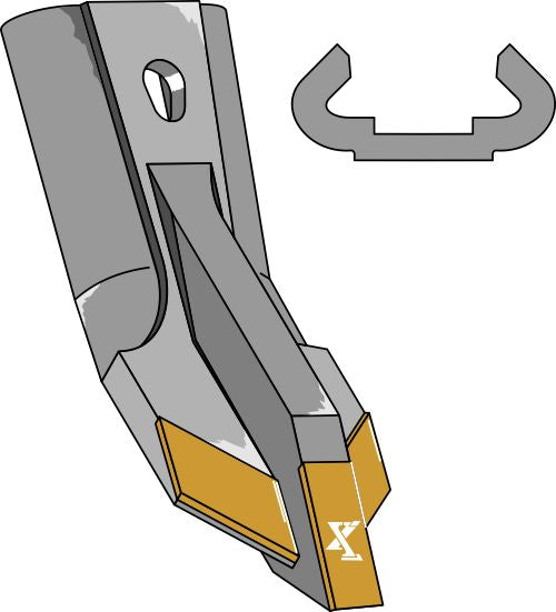 Replacement tip - Hard metal