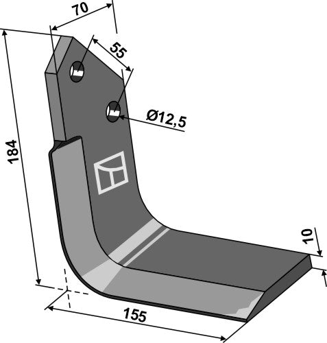 Side share - left model