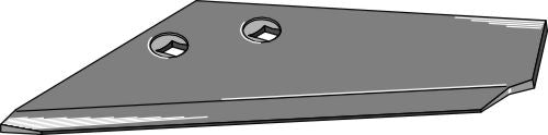 Replacement wing for stubble share, left