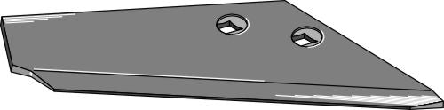 Replacement wing for stubble share, right