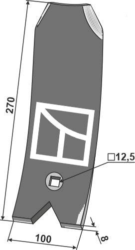 Guideboard 270mm