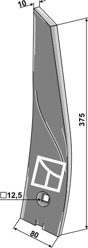 Guide board - right