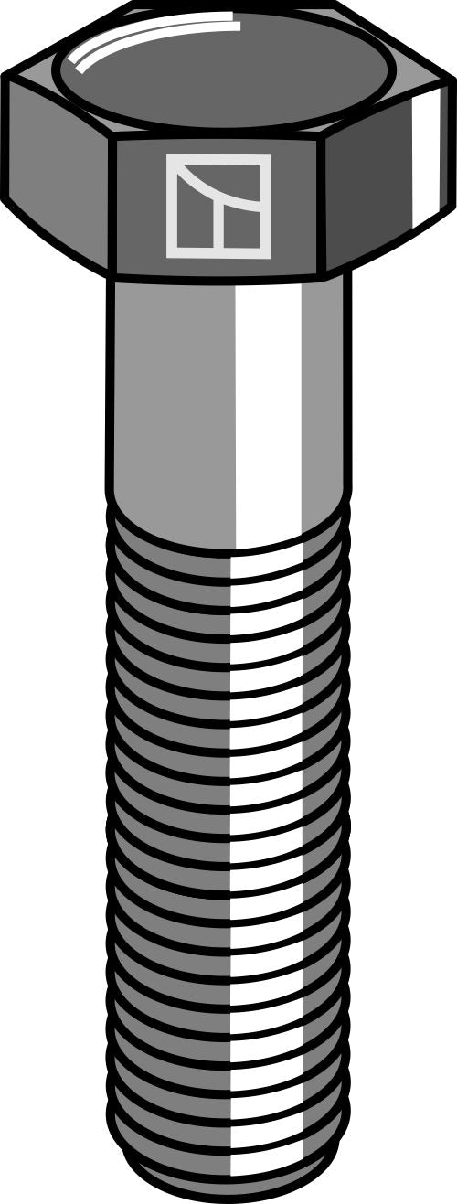 Hexagon bolt M10x1,5x35 without nut