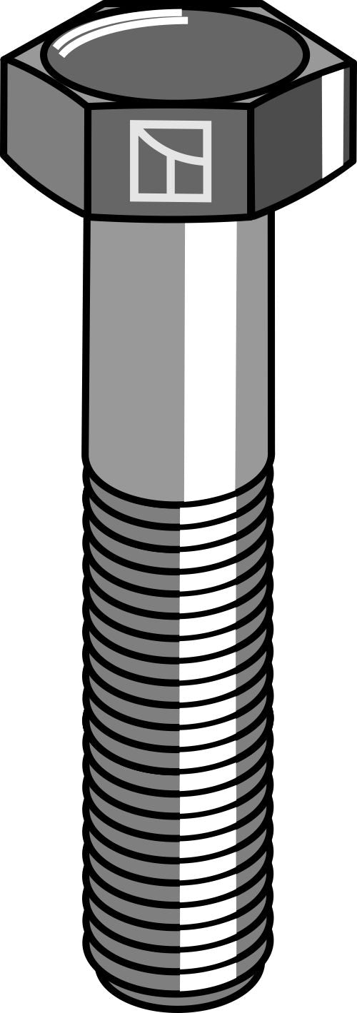Hexagon bolt M10x1,5x40 without nut