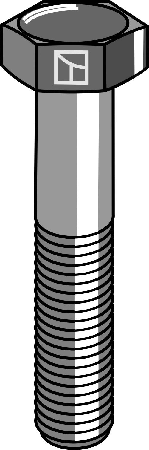 Hexagon bolt M10x1,5x45 without nut
