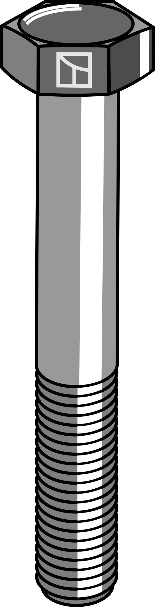 Hexagon bolt  M10x1,5x70 without nut