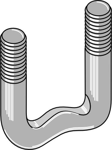 Stirrup bolt 5/8'' 11G