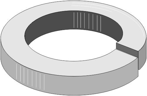 Split washer  Ø32x5xØ19