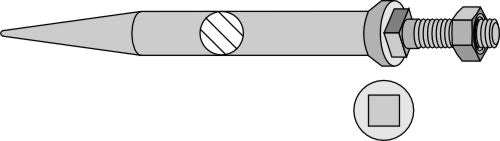 Seed harrow teeth from boron steel - hardned