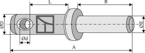 Lower-link pins to be welded