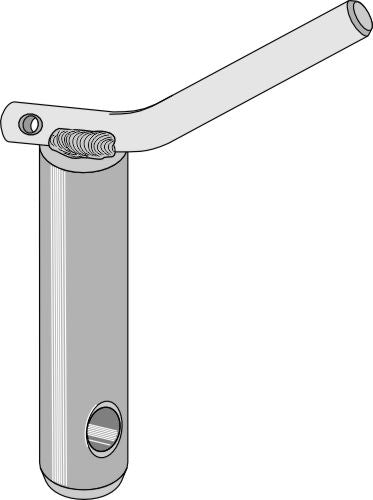 Security pins for lower links