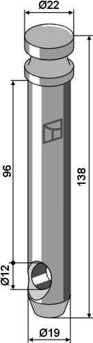 Top-link pins