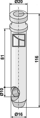 Top-link pins