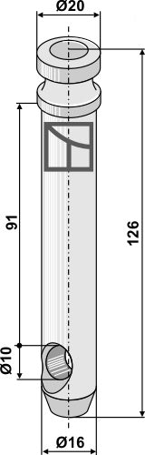 Top-link pins