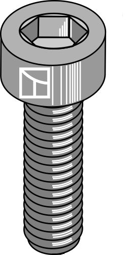 Hexagon socket bolt - M14x2 - 10.9