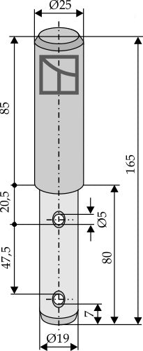 Double pin