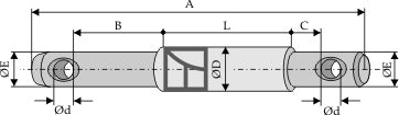 Stepped double pins