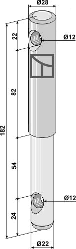 Double pin