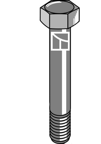 Shear bolt M14 without nut