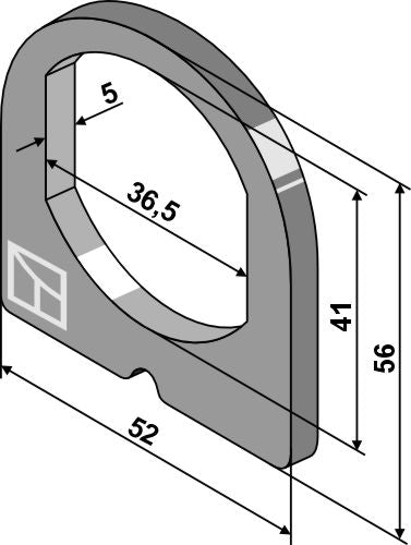 Antirotation lock