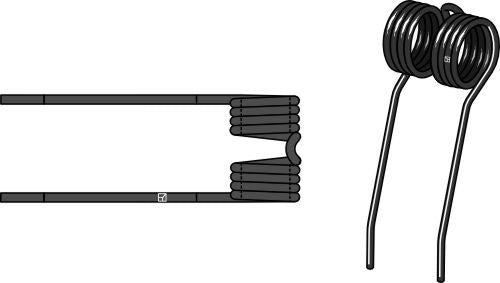 Pick-up tine Ø5