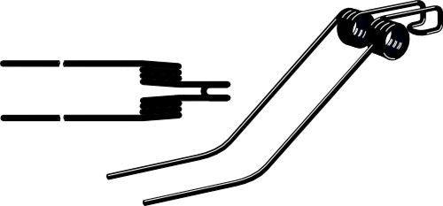 Hay rake tine Ø9