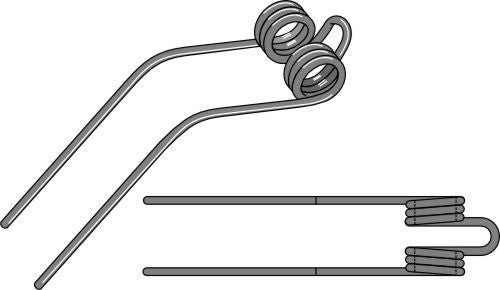 Hay rake tine Ø9,5