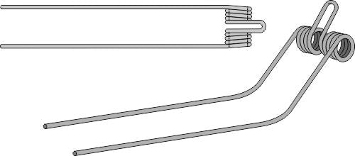 Hay rake tine Ø9,5
