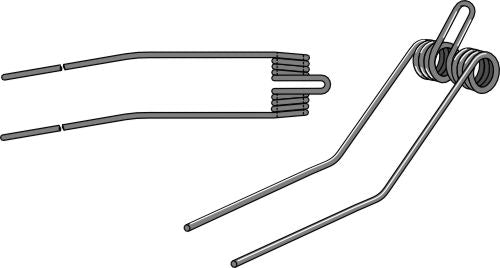Hay rake tine Ø8,5