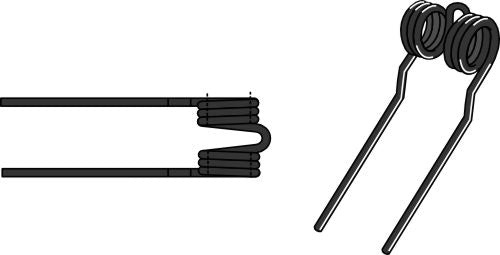 Pick-up tine Ø5