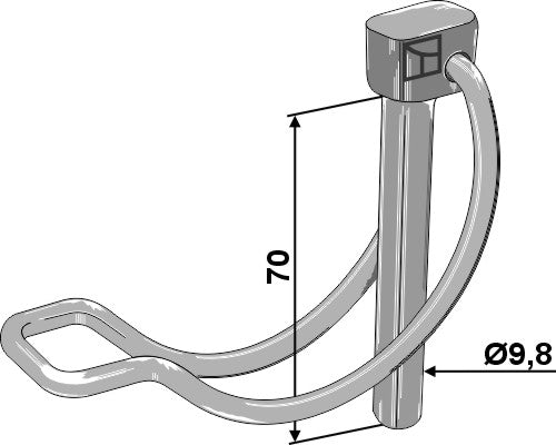 pipe pin