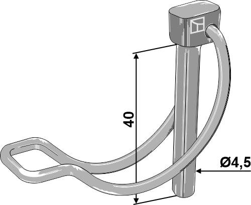 pipe pin