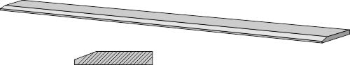 Cutting blade - 160x20x2000