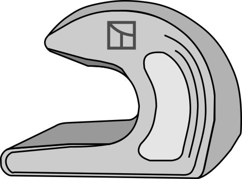 Connecting hook, forged (catch hook)