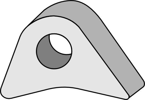 Lock, forged (claw fastening)