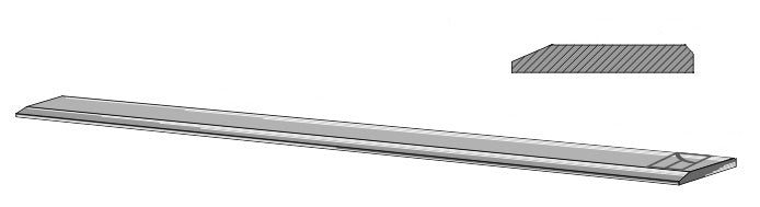 Cutting blade - 110x16x1000