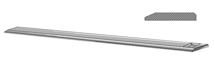 Cutting blade - 200x20x500