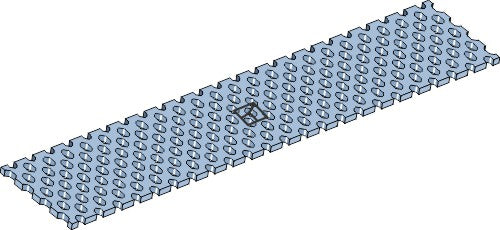 Ice blade for snow plow 1220