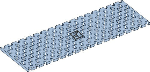 Ice blade for snow plow 792
