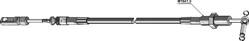 Push pull control cable - 2400mm