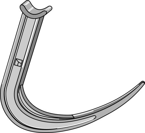 Bale grab claws 230mm