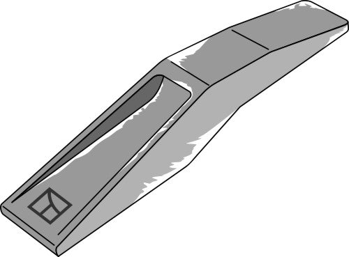 Digging teeth to be welded