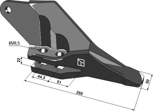 Fork teeth