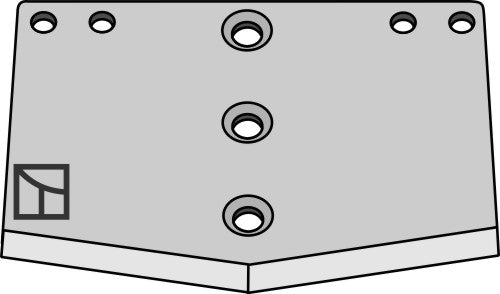 Spade-blade