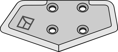 Spade-blades