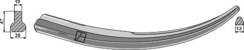 Welded tine 540mm