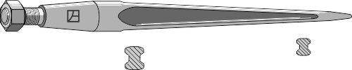 Front loading tine 810mm
