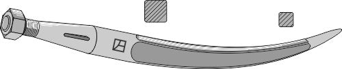 Bale grab claws 800mm