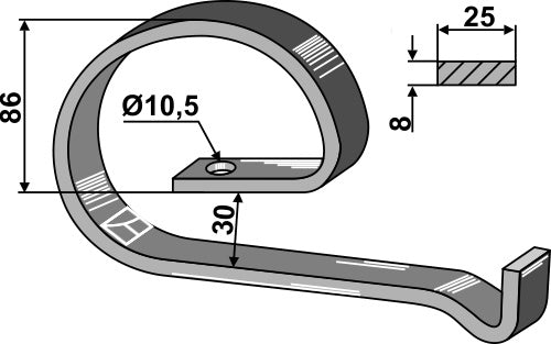 Upper part